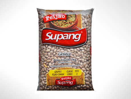 Embalagem de Feijão Carioca Supang
